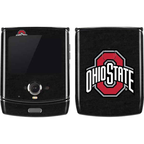 Ohio State University OSU Buckeyes Black Motorola RAZR Skin