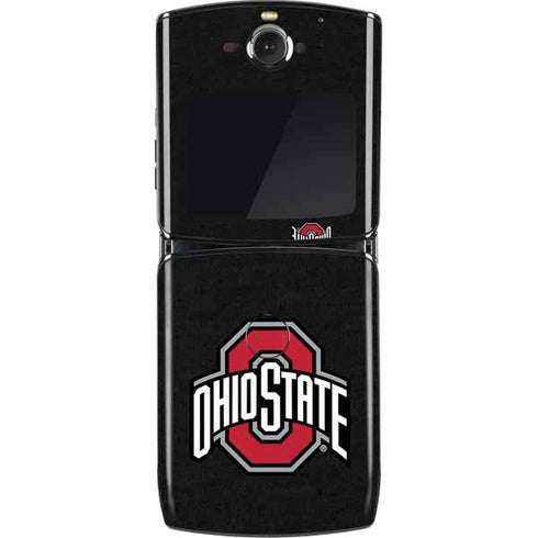Ohio State University OSU Buckeyes Black Motorola RAZR Skin