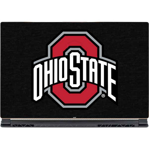 Ohio State University OSU Buckeyes Black MSI GS65 Stealth Laptop Skin