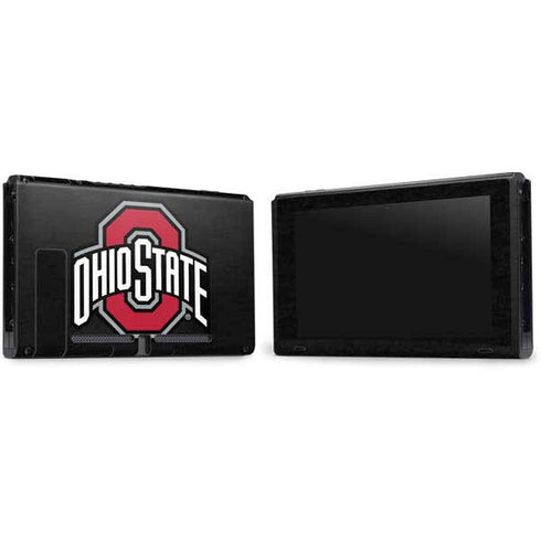 Ohio State University OSU Buckeyes Black Nintendo Switch Bundle Skin