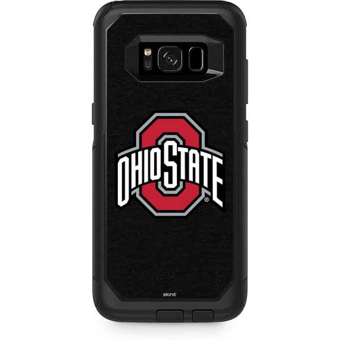 Ohio State University OSU Buckeyes Black Otterbox Commuter Galaxy Skin