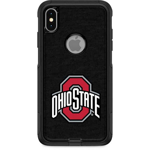 Ohio State University OSU Buckeyes Black Otterbox Commuter iPhone Skin