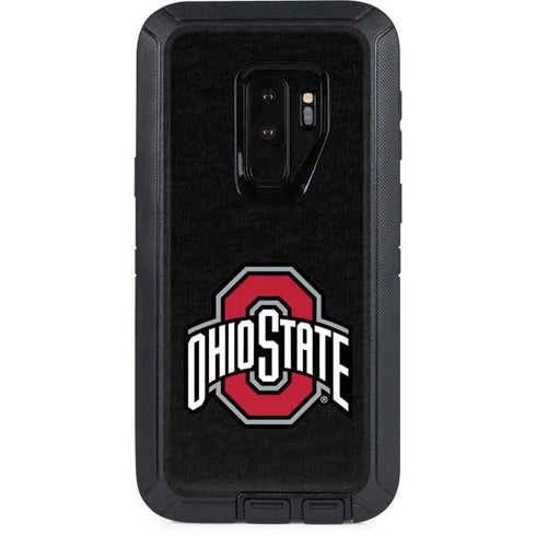 Ohio State University OSU Buckeyes Black Otterbox Defender Galaxy Skin