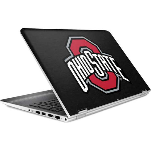Ohio State University OSU Buckeyes Black HP Pavilion Skin