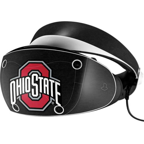 Ohio State University OSU Buckeyes Black PlayStation VR2 Skin