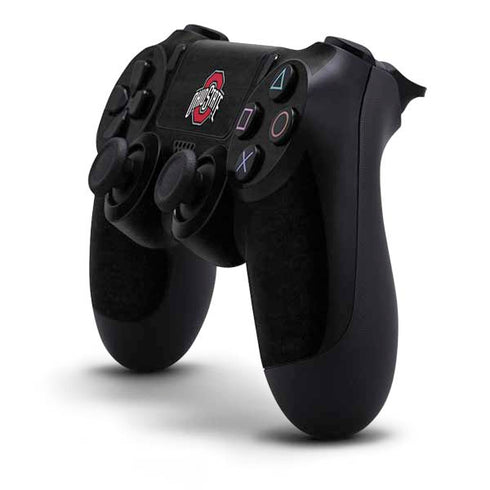 Ohio State University OSU Buckeyes Black PS4 Controller Skin