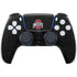 Ohio State University OSU Buckeyes Black PS5 Controller Skin