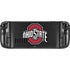 Ohio State University OSU Buckeyes Black Steam Deck Handheld Gaming Computer Skin