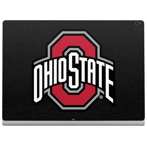 Ohio State University OSU Buckeyes Black Surface Book 2 15in Skin