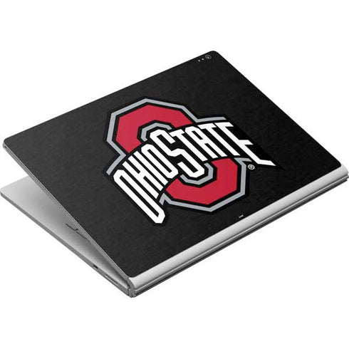 Ohio State University OSU Buckeyes Black Surface Book Skin
