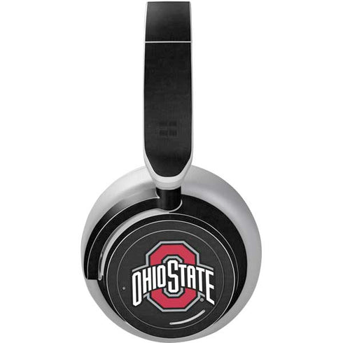 Ohio State University OSU Buckeyes Black Surface Headphones Skin