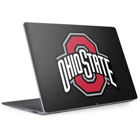 Ohio State University OSU Buckeyes Black Surface Laptop 2 Skin