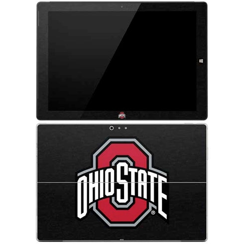 Ohio State University OSU Buckeyes Black Surface Pro 3 Skin