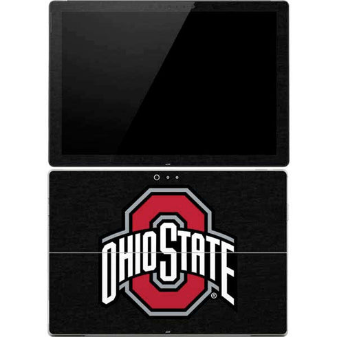 Ohio State University OSU Buckeyes Black Surface Pro 4 Skin