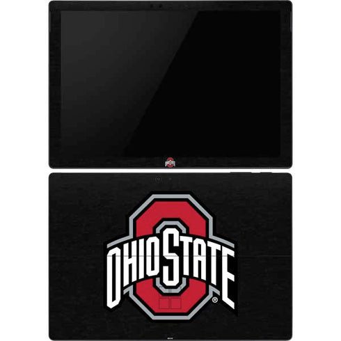 Ohio State University OSU Buckeyes Black Surface Pro 6 Skin