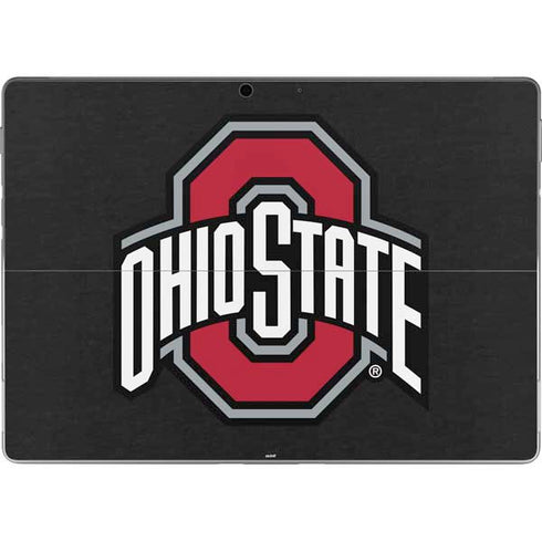 Ohio State University OSU Buckeyes Black Surface Pro 8 Skin