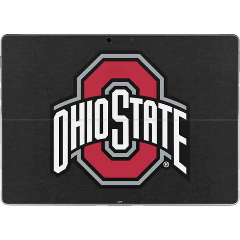 Ohio State University OSU Buckeyes Black Surface Pro 9 Skin