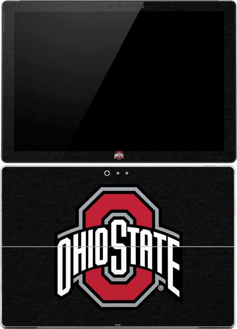 Ohio State University OSU Buckeyes Black Surface Pro (2017) Skin