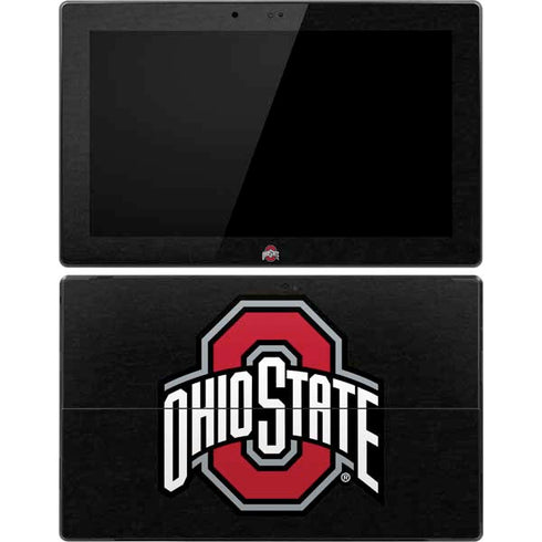 Ohio State University OSU Buckeyes Black Surface Pro Tablet Skin