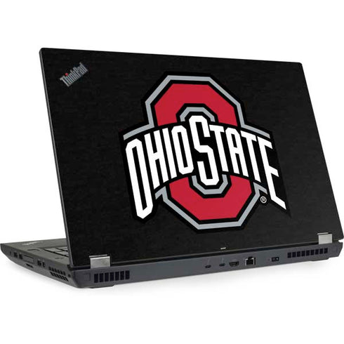 Ohio State University OSU Buckeyes Black Lenovo ThinkPad Skin