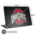 Ohio State University OSU Buckeyes Black Universal Laptop 18in (14.6 x 10.6in) Skin