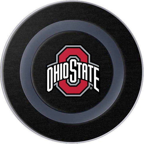 Ohio State University OSU Buckeyes Black Wireless Charger Skin