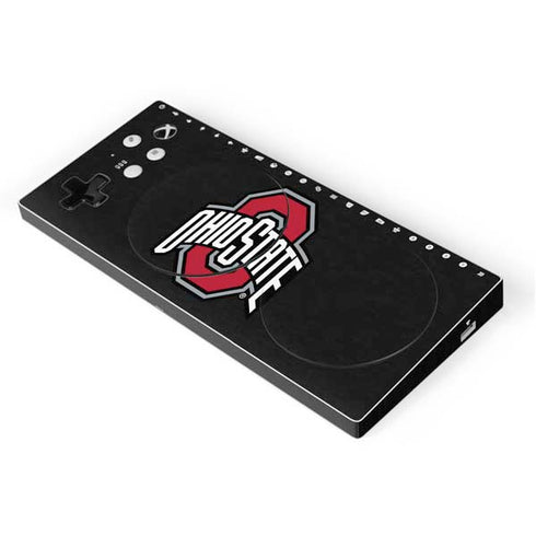 Ohio State University OSU Buckeyes Black Xbox Adaptive Controller Skin