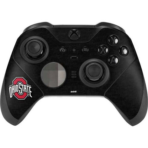 Ohio State University OSU Buckeyes Black Xbox Elite Wireless Controller Series 2 Skin