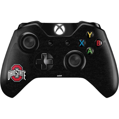 Ohio State University OSU Buckeyes Black Xbox One Controller Skin
