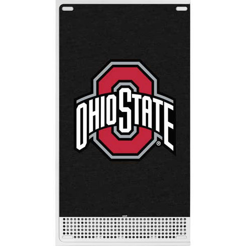Ohio State University OSU Buckeyes Black Xbox Series S Console Skin