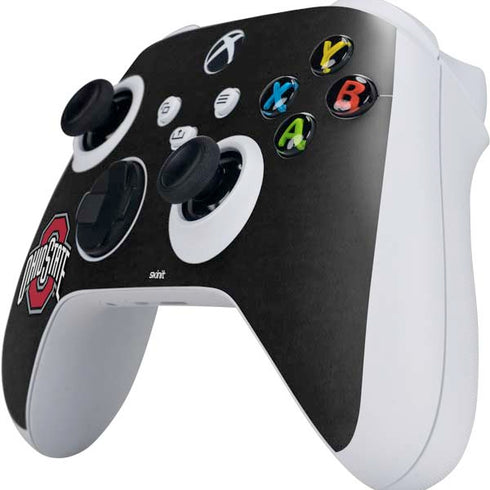 Ohio State University OSU Buckeyes Black Xbox Series S Controller Skin