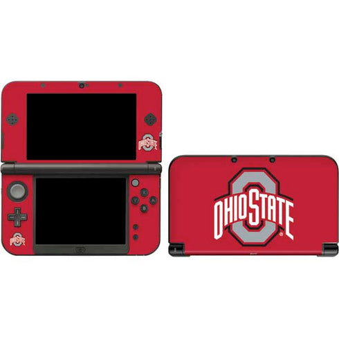 Ohio State University Buckeyes Red Logo 3DS XL 2015 Skin