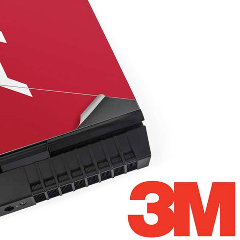 Ohio State University Buckeyes Red Logo Dell Alienware Skin