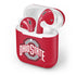 Ohio State University Buckeyes Red Logo Apple AirPods 2 Skin