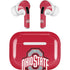 Ohio State University Buckeyes Red Logo Apple AirPods Pro Skin