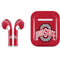 Ohio State University Buckeyes Red Logo Apple AirPods Skin