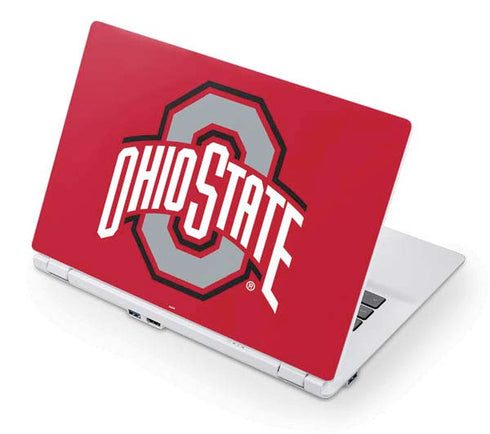 Ohio State University Buckeyes Red Logo Acer Chromebook Skin