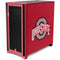 Ohio State University Buckeyes Red Logo Corsair 4000D Tempered Glass Mid-Tower ATX Case Skin
