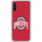 Ohio State University Buckeyes Red Logo Galaxy A10e Clear Case