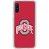 Ohio State University Buckeyes Red Logo Galaxy A10e Clear Case