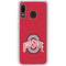 Ohio State University Buckeyes Red Logo Galaxy A20 Clear Case