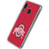 Ohio State University Buckeyes Red Logo Galaxy A20 Clear Case