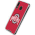Ohio State University Buckeyes Red Logo Galaxy A30 Clear Case