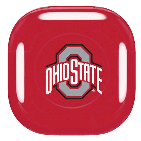 Ohio State University Buckeyes Red Logo Galaxy Buds Pro Skin