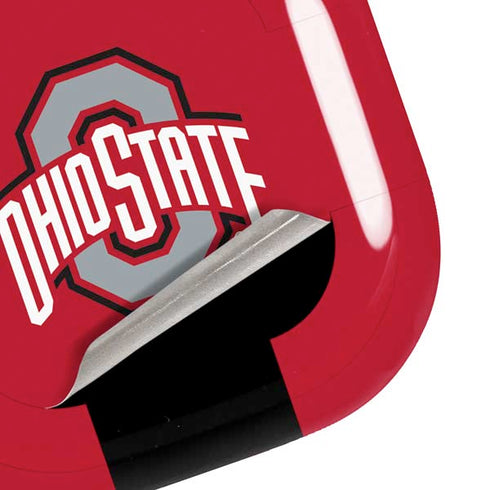 Ohio State University Buckeyes Red Logo Galaxy Buds Pro Skin