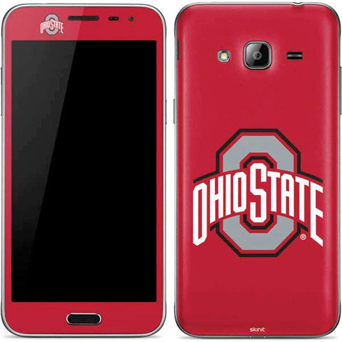 Ohio State University Buckeyes Red Logo Galaxy J3 Skin