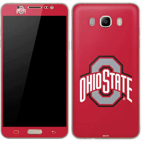 Ohio State University Buckeyes Red Logo Galaxy J7 Skin