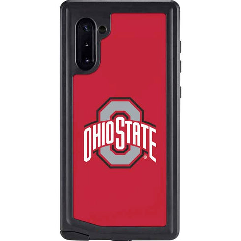 Ohio State University Buckeyes Red Logo Galaxy Note 10 Waterproof Case