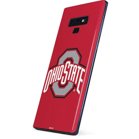 Ohio State University Buckeyes Red Logo Galaxy Note 9 Skin