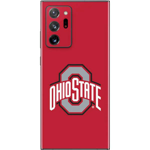 Ohio State University Buckeyes Red Logo Galaxy Note20 Ultra 5G Skin